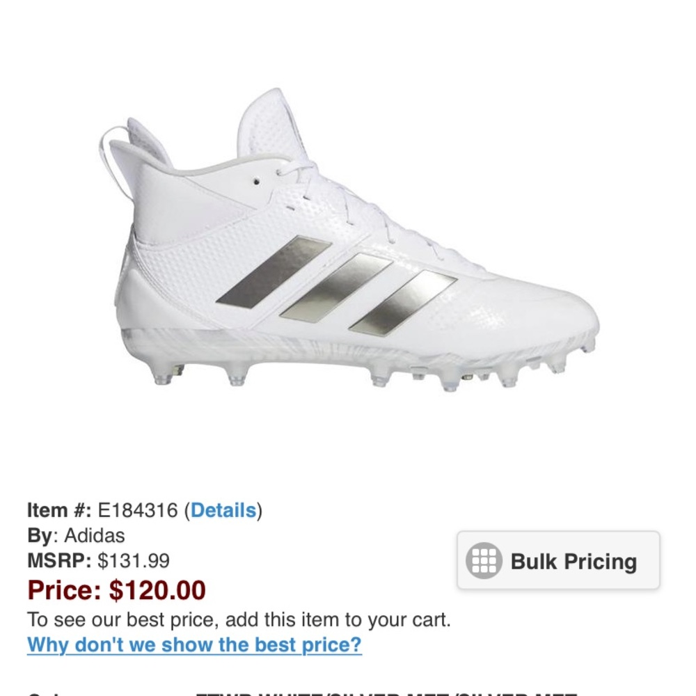 ADIZERO lacrosse cleats